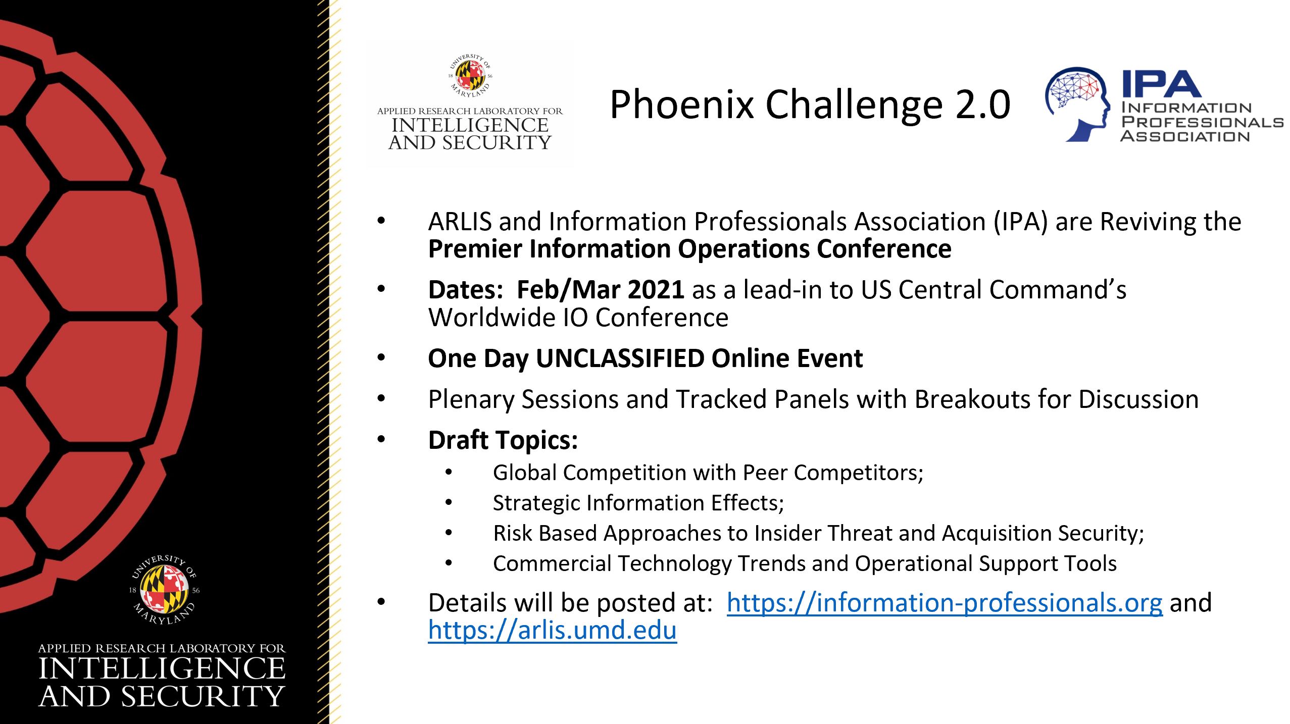 Phoenix Challenge 2.0 Information Professionals Association